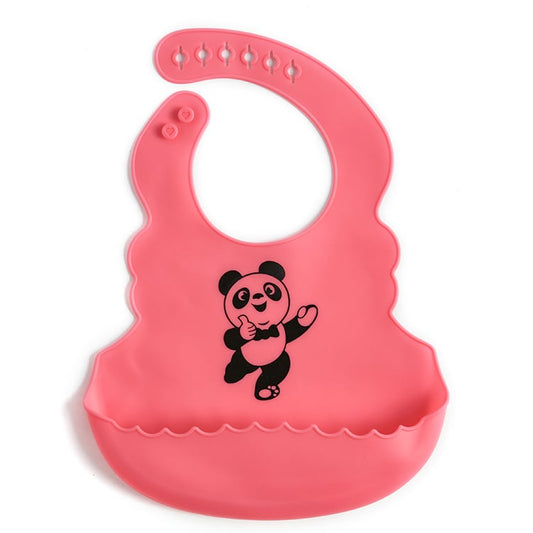 Silicone Baby Bib with Food Catcher Pocket | BPA-Free | Mess-Free Mealtime